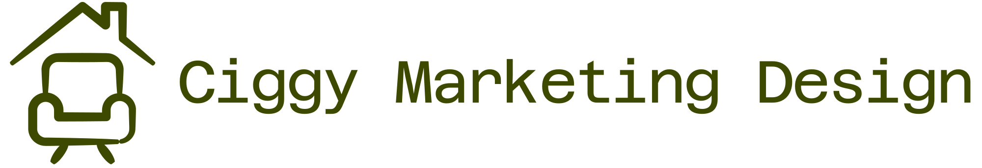 ciggy marketing design logo